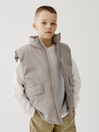 дутый жилет для мальчиков - детская одежда, обувь и аксессуары для всех возрастов sela 