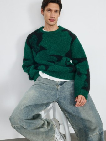 джемпер из коллекции  х vasilinciaga - мужская одежда, обувь и аксессуары жаккардовая 