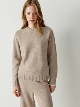 джемпер из шерсти и кашемира - женские джемперы кашемировые 