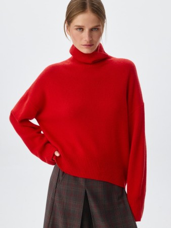 джемпер из смесовой шерсти и кашемира фотография