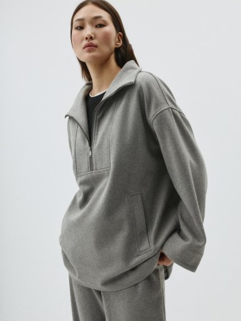 джемпер оверсайз с содержанием шерсти фотография