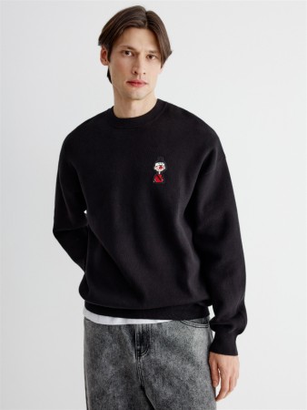 джемпер оверсайз с вышивкой  x союзмультфильм - мужские джемперы трикотажные 