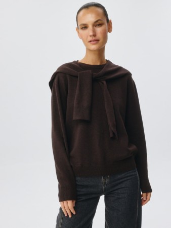 джемпер с имитацией второго слоя фотография