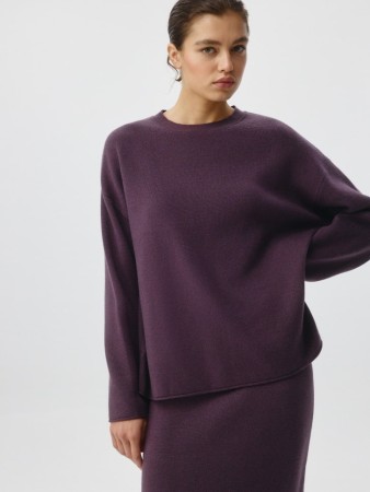 джемпер с содержанием ангоры и шерсти фотография