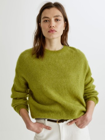 джемпер с содержанием шерсти и мохера фотография