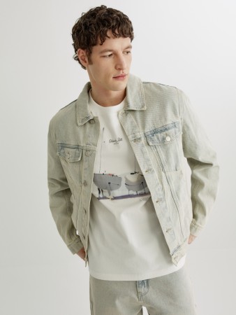 джинсовая куртка из коллекции art people с алексеем ланцевым - куртки морские 