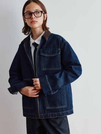 джинсовая куртка с вельветовым воротником для мальчиков - детская одежда, обувь и аксессуары для всех возрастов с воротом 