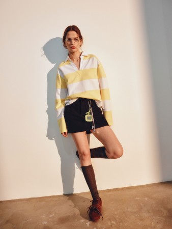 джинсовая мини юбка из линейки  young фотография