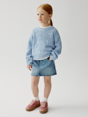 джинсовая юбка на резинке для девочек - детская одежда, обувь и аксессуары для всех возрастов для детей 