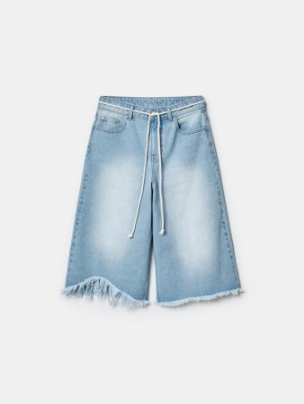 джинсовые шорты-бермуды из линейки  young - детские шорты на пуговицах 