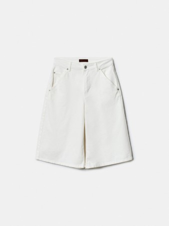 джинсовые шорты-бермуды премиум качества - женские шорты