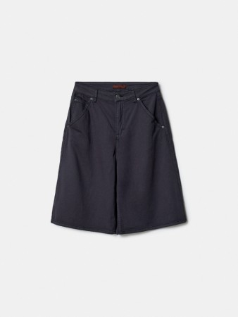 джинсовые шорты-бермуды премиум качества - женские шорты