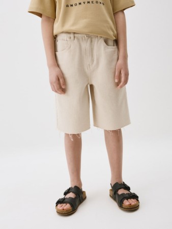 джинсовые шорты loose fit фотография