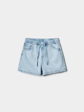 джинсовые шорты на резинке для девочек фотография