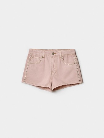 джинсовые шорты с заклепками для девочек - детская одежда для детей 