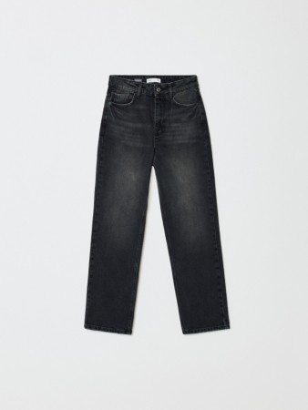 джинсы 403 straight fit - женские джинсы на высокой посадке 