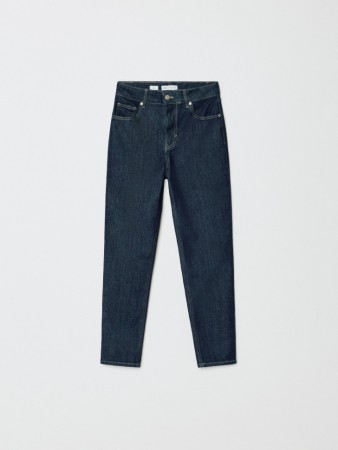 джинсы 404 mom fit - женские джинсы на высокой посадке 