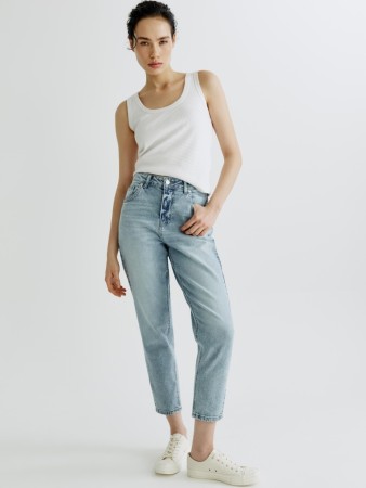 джинсы 404 mom fit - женские джинсы для взрослых 