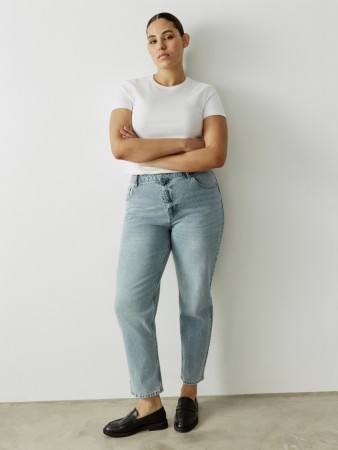 джинсы 404 мом на высокий рост - женские джинсы для взрослых 