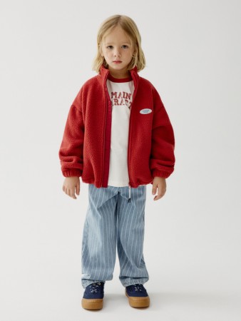 джинсы багги в полоску для мальчиков - детские джинсы в полоску 