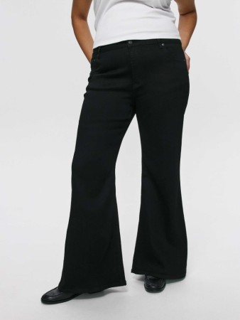 джинсы flared с высокой посадкой - женские джинсы для взрослых 