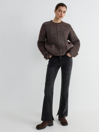 джинсы flared - женские джинсы эластановые 