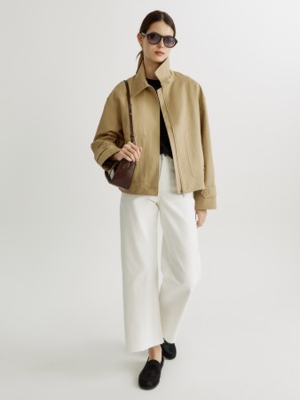 джинсы кюлоты 405 с необработанным краем - женские джинсы