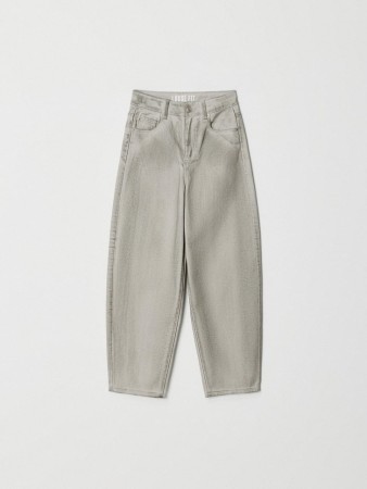 джинсы loose fit c накатом детские - детская одежда, обувь и аксессуары недорогая 