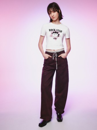 джинсы loose fit из линейки  young фотография