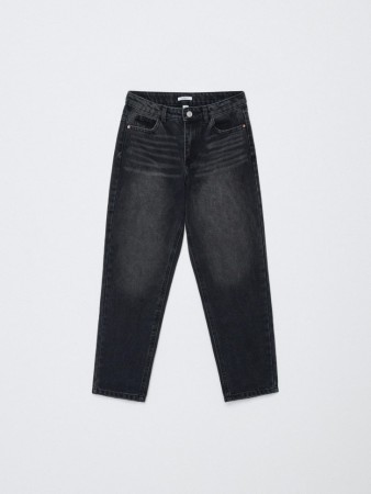 джинсы mom fit для девочек - джинсы и брюки зауженные 