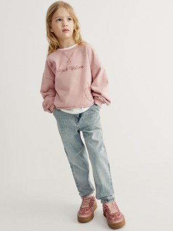 джинсы мом на резинке для девочек - детская одежда, обувь и аксессуары для всех возрастов российская 