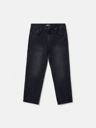 джинсы прямого кроя со средней посадкой - мужская одежда, обувь и аксессуары джинсовая 