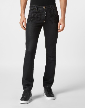 джинсы прямые philipp plein фотография