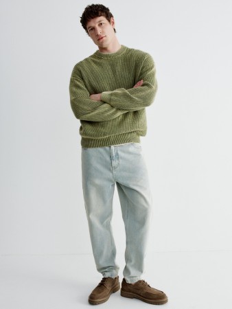 джинсы расслабленного кроя со средней посадкой - мужская одежда, обувь и аксессуары из денима 