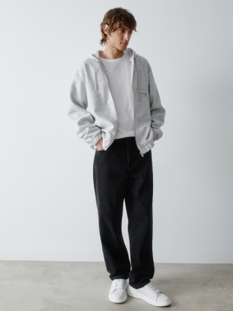 джинсы straight fit со средней посадкой - мужская одежда джинсовая 