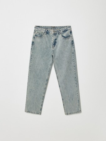 джинсы straight fit со средней посадкой - мужская одежда джинсовая 