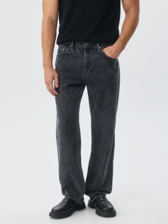 джинсы straight fit со средней посадкой - мужская одежда из денима 