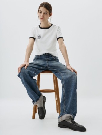 джинсы straight fit фотография