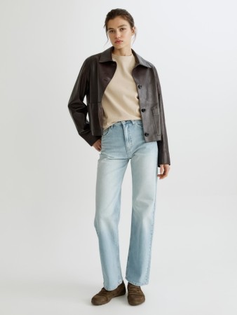 джинсы straight фотография