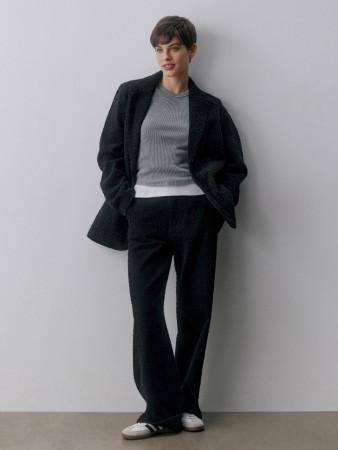 джинсы wide leg без пояса - женские джинсы для взрослых 