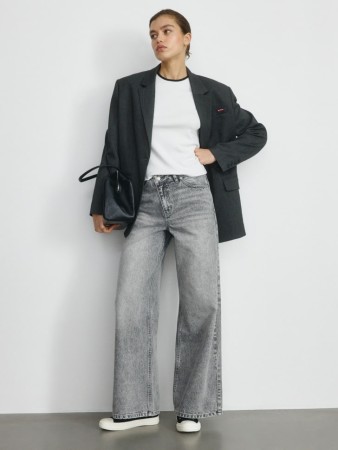 джинсы wide leg из коллекции  archive фотография