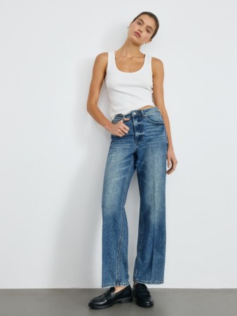 джинсы wide leg фотография