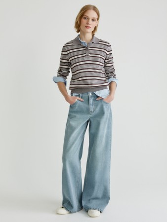 джинсы wide leg фотография