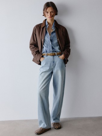 джинсы wide leg фотография