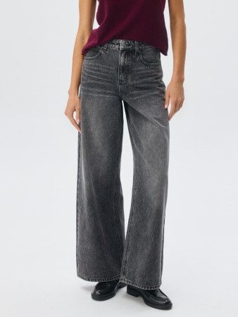 джинсы wide leg - женская одежда джинсовая 