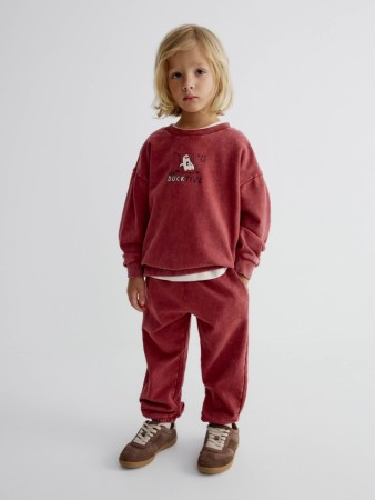 джоггеры с эффектом кислотной стирки детские фотография