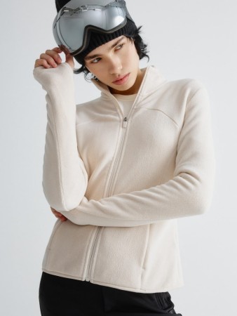 флисовая толстовка из горнолыжной коллекции - женская одежда флисовая 