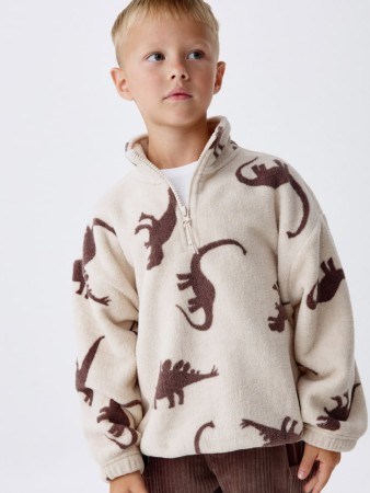 флисовая толстовка с принтом для мальчиков - толстовки и олимпийки флисовые 