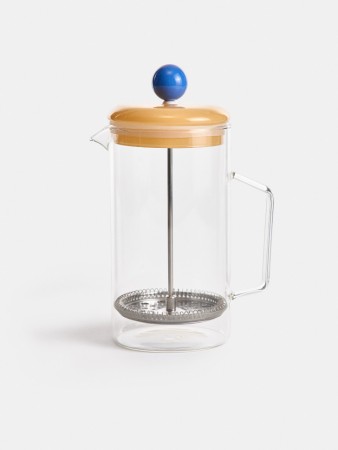 френч-пресс с цветной крышкой фотография