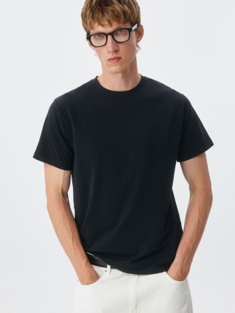 футболка adam slim fit базовая - мужская одежда, обувь и аксессуары слим фит 